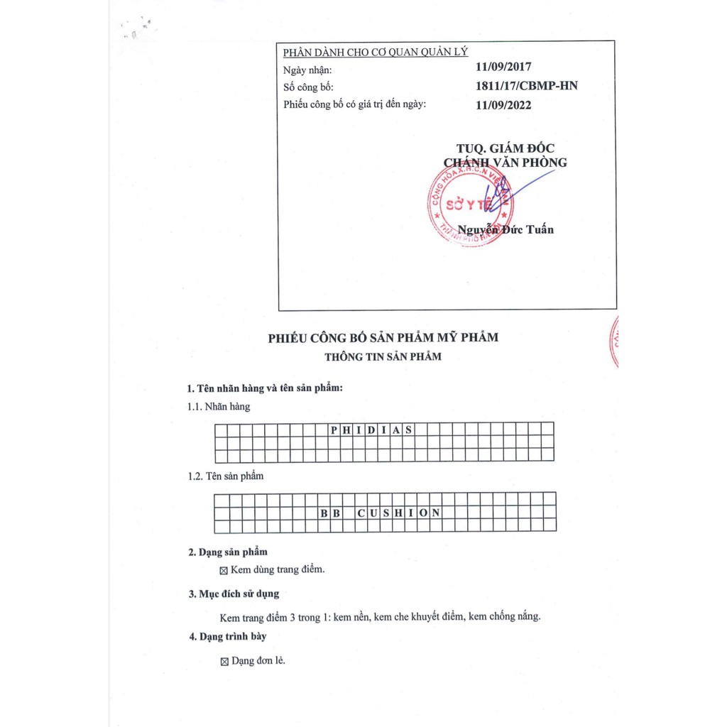 Phấn Nước Phidias BB Cushion SPF 40/PA++ | BigBuy360 - bigbuy360.vn