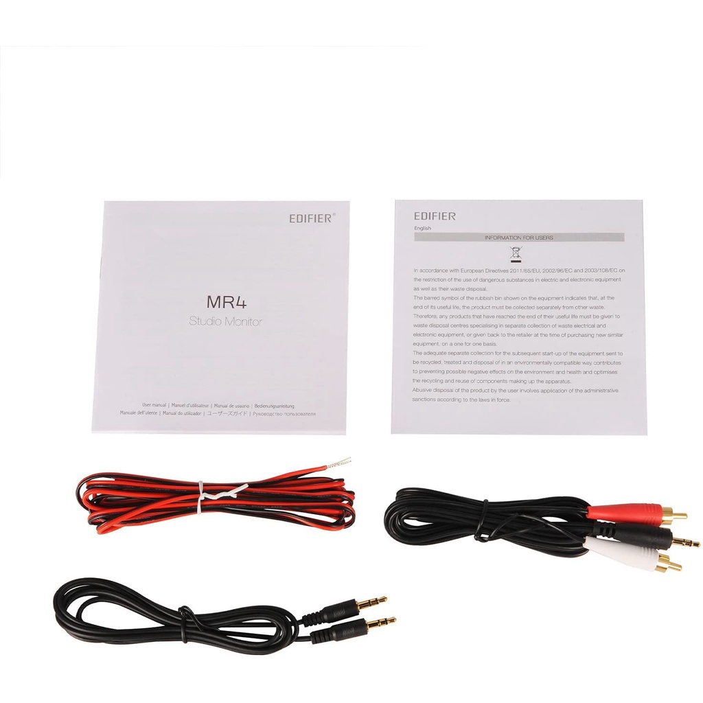 Loa Kiểm Âm Edifier MR4 White 2.0/42W Chính Hãng Việt Nam