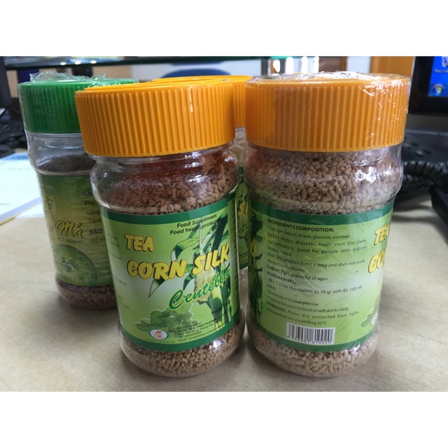 Trà ngô rau má giải nhiệt