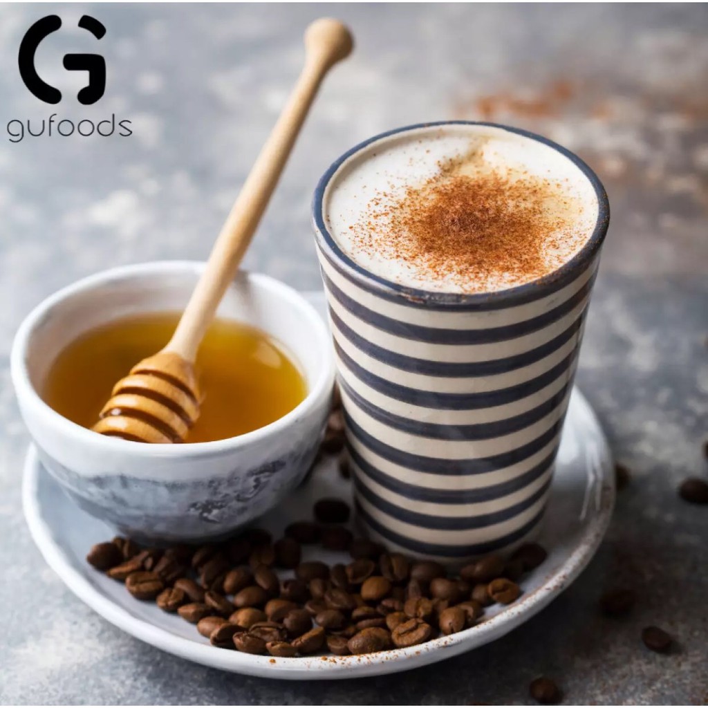 Mật ong nguyên chất GUfoods - Mật ong thật, 100% nguyên chất, Tốt cho sức khỏe