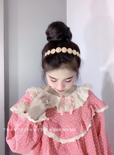 Cài Tóc Đồng Xu - Băng Đô Bờm Tóc Đồng Xu