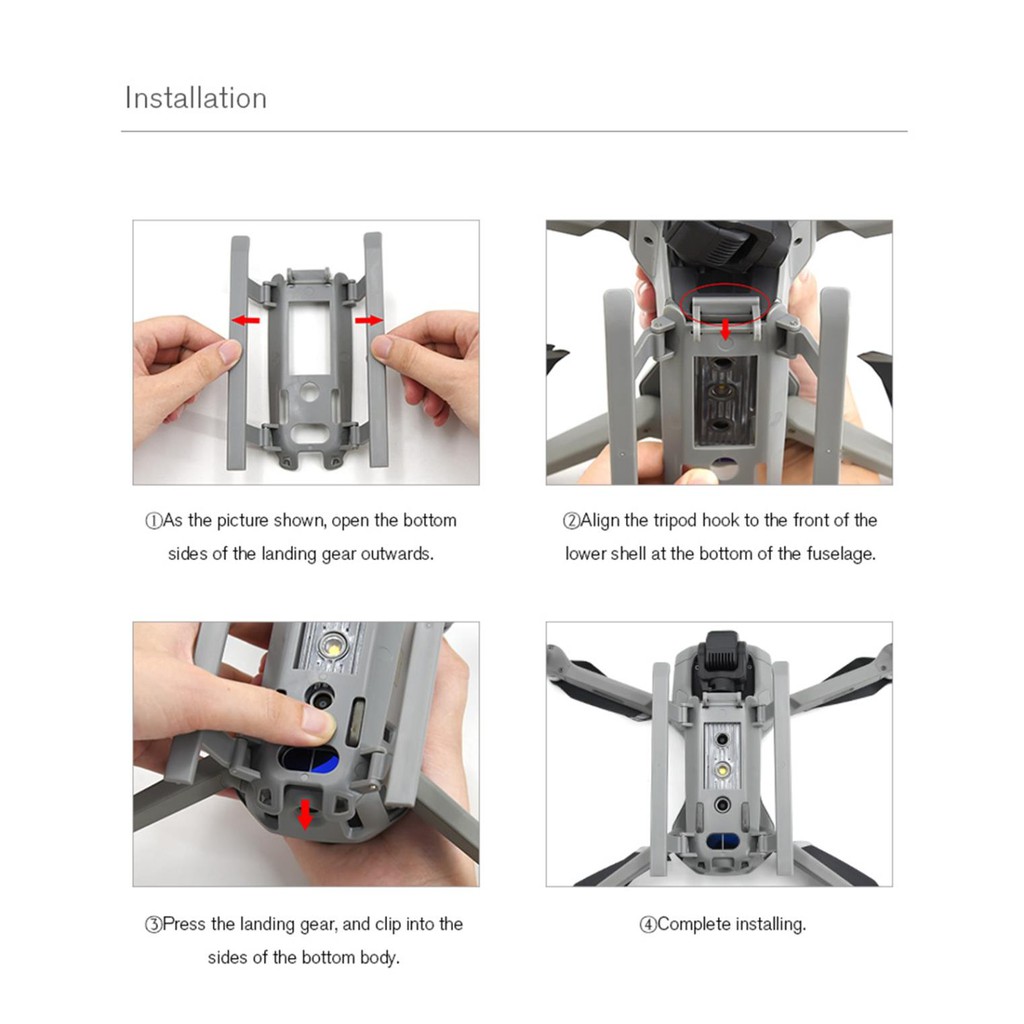 Bộ Phụ Kiện Tiếp Đất Startrrc Mavic Air 2 Cho Dji Mavic Air 2 Đa Năng