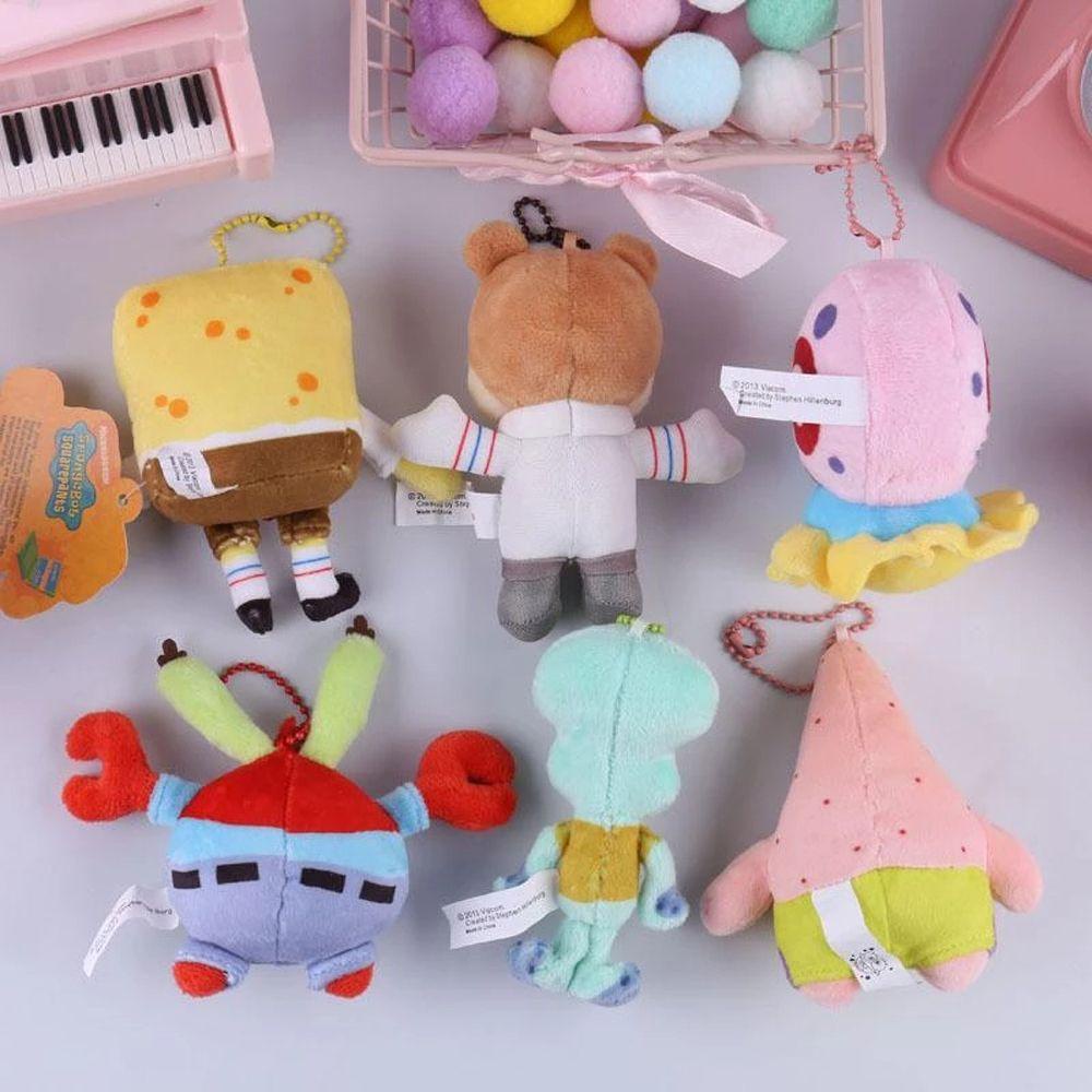 Móc Khóa Hình Spongebob Nhồi Bông Dễ Thương Cho Bé
