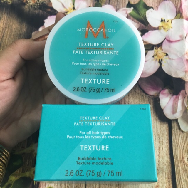 SÁP TẠO KIỂU CHÍNH HÃNG MOROCCANOIL DÀNH CHO CẢ NAM LẪN NỮ TEXTURE CLAY 75g