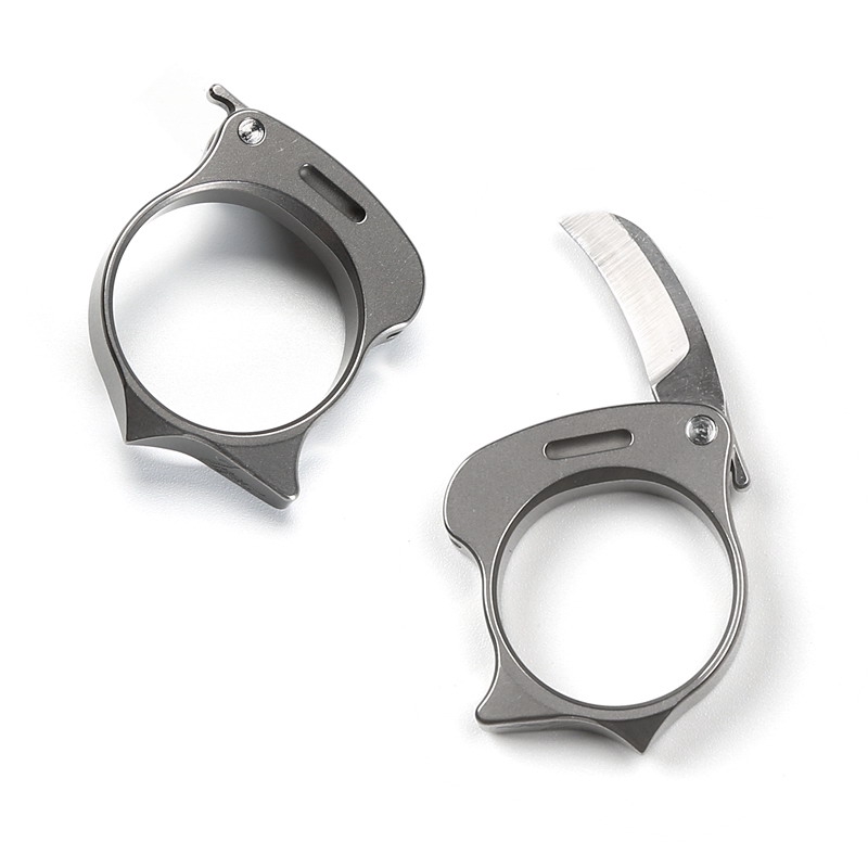 Nhẫn Titanium Tacray Zyac Lưỡi Thép M390