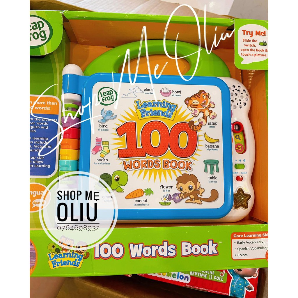Sách điện tử Leap Frog Learning 100 words