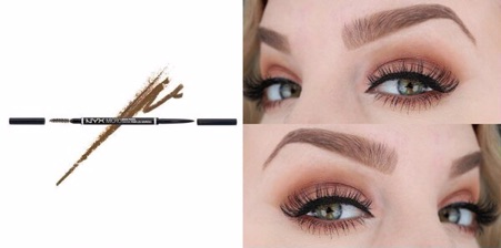 Bút kẻ mày NYX Micro Brow Pencil siêu mảnh
