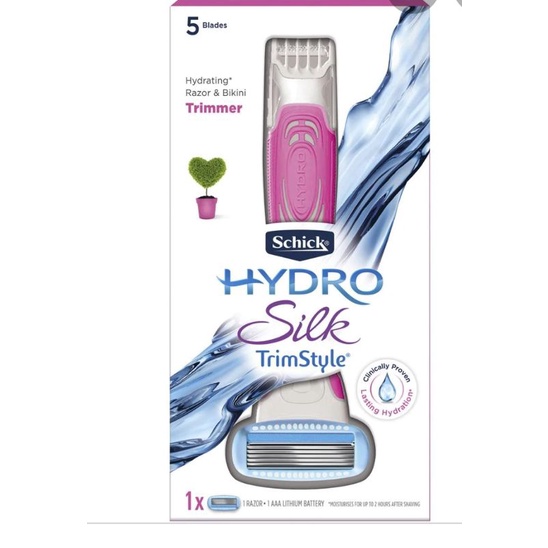 Dao Cạo Râu 5 Lưỡi Schick Hydro Silk Kit