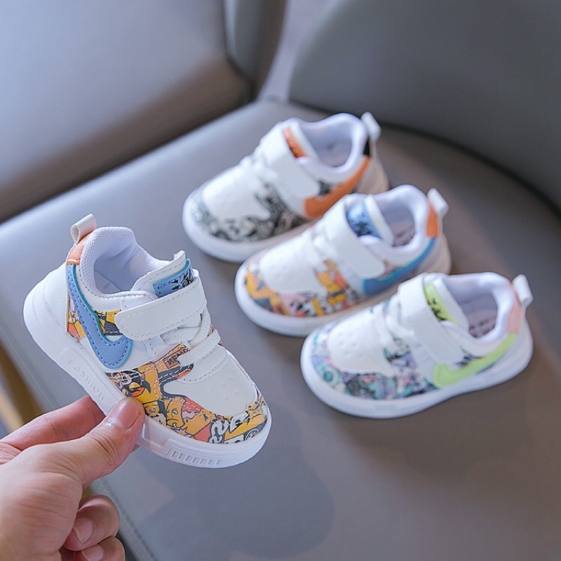 Giày thể thao trẻ em Micky hoạ tiết 210 phong cách dễ thương siêu xinh cho bé mã GNIK3