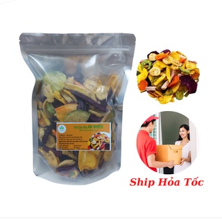500g trái cây sấy hàng nguyên An Nhiên
