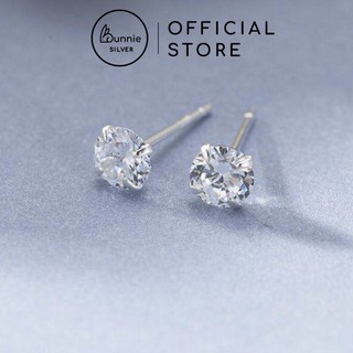 Bông Tai Bạc Nụ Đá Bunnie.Silver Kiểu Dáng Sang Trọng