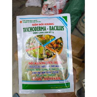 Nấm trichodema - Bacilius gói 100gram