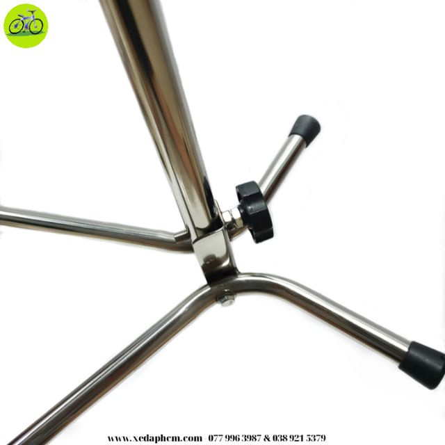 Chân chống dựng xe đạp INOX hoặc SẮT móc treo 1 bên nâng xe