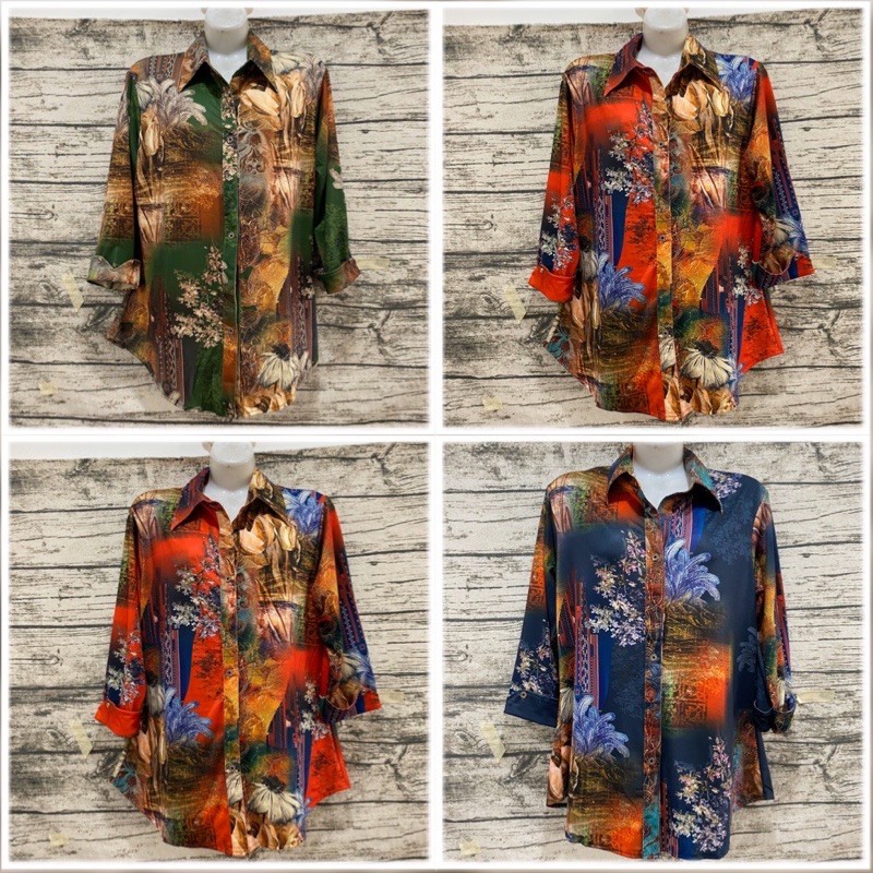 Áo sơ mi trung niên 50-70 kí