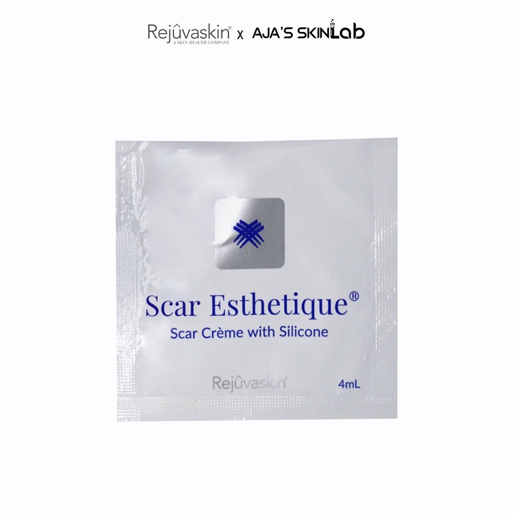 Combo 4 Gel ngừa sẹo, kem dưỡng và gel mờ sẹo thâm minisize REJUVASKIN - AJA'S SKINLAB