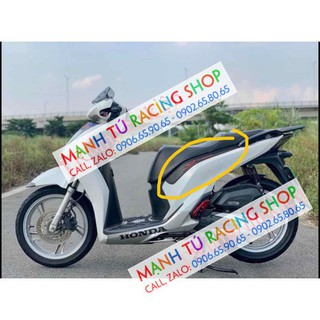 Nẹp sườn (ốp hông) SH 2017-2019 đen mờ kiểu ý - nepsuonysh2017