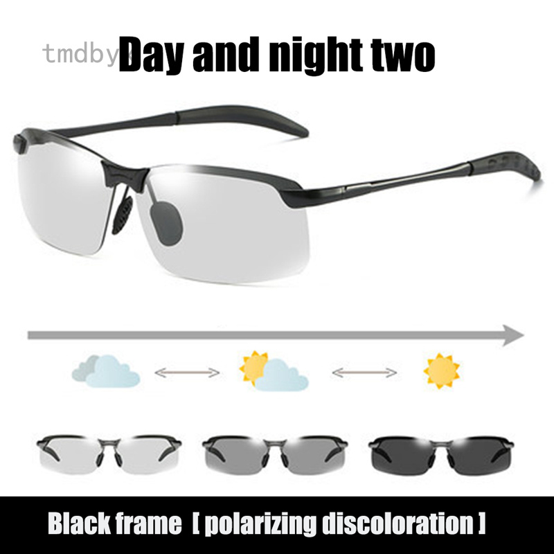 Kính mát phân cực đổi màu thời trang cho nam gentle monster