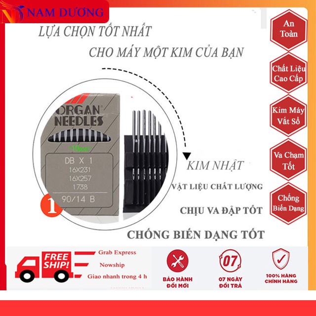 Kim Máy May Công Nghiệp > Máy May > Phụ Liệu May Mặc > Kim Nhật