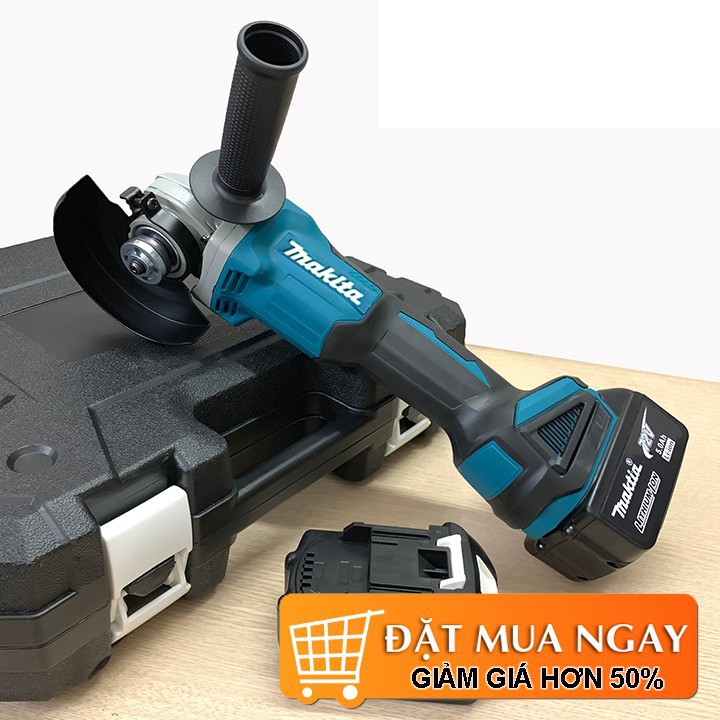 Máy mài pin Makita máy cắt 2 pin khủng không chổi than