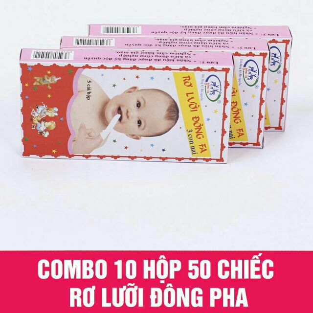 Hộp 25 chiếc rơ lưỡi đông pha hàng loại 1