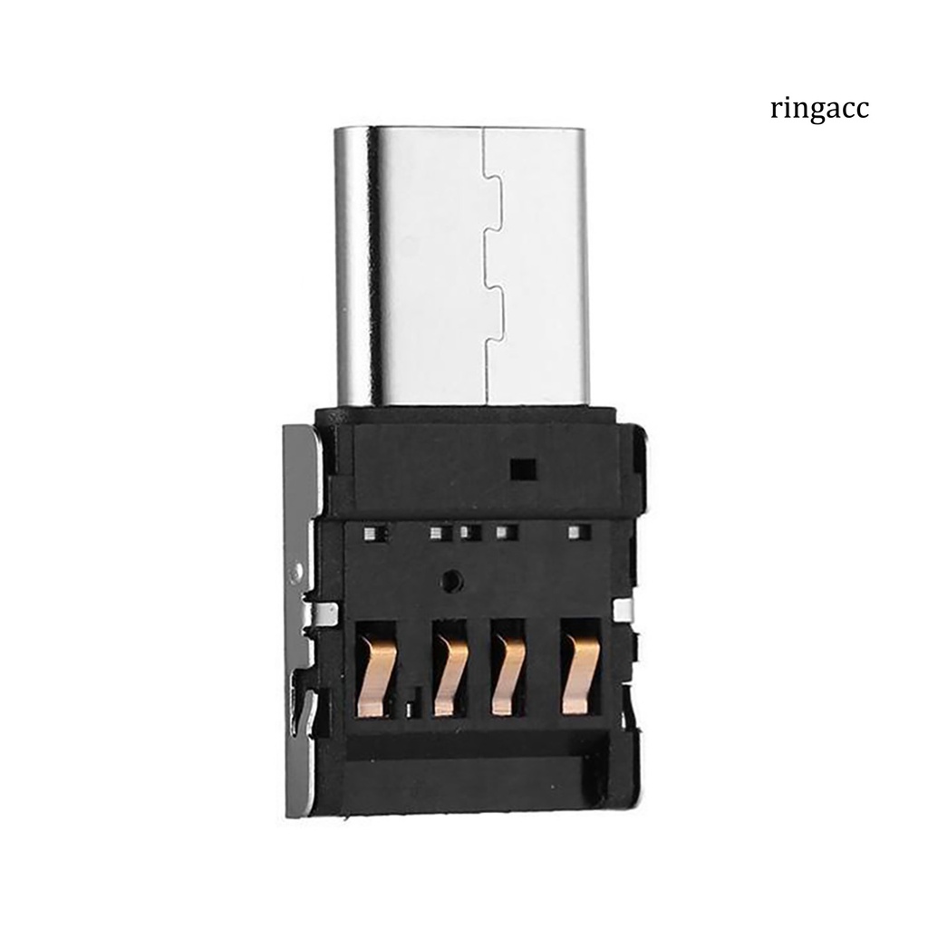 Đầu Chuyển Đổi Otg Loại C Sang Usb Cho Pc Laptop Điện Thoại Di Động