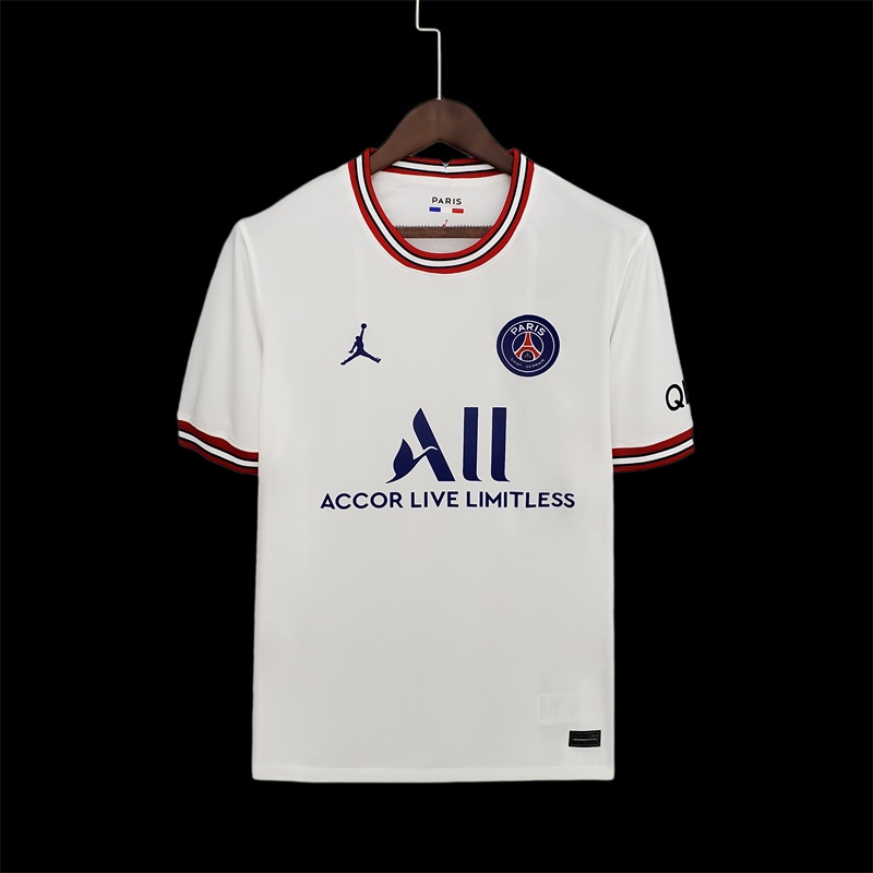 Áo Thun Số 21/22 PSG Đội Tuyển Đá Banh Jersi Size S-XXL