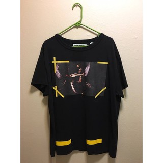 Áo thun Off-white tee Angel and Monk