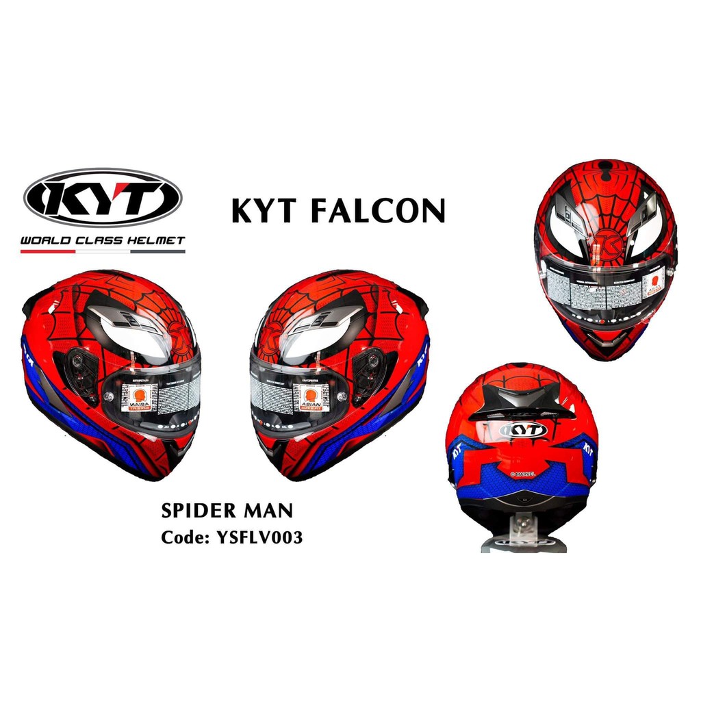 MŨ BẢO HIỂM FULLFACE KYT FALCON
