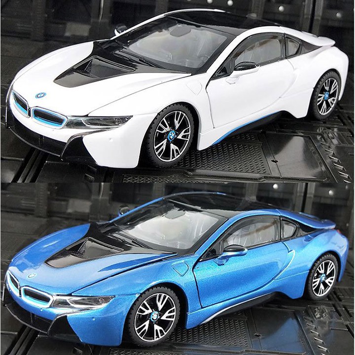 Mô hình kim loại cao cấp BMW i8 tỷ lệ 1:24