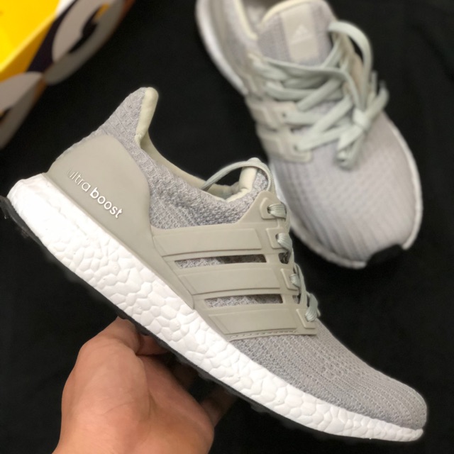 Ảnh thật+video Giày Ultra boost xám