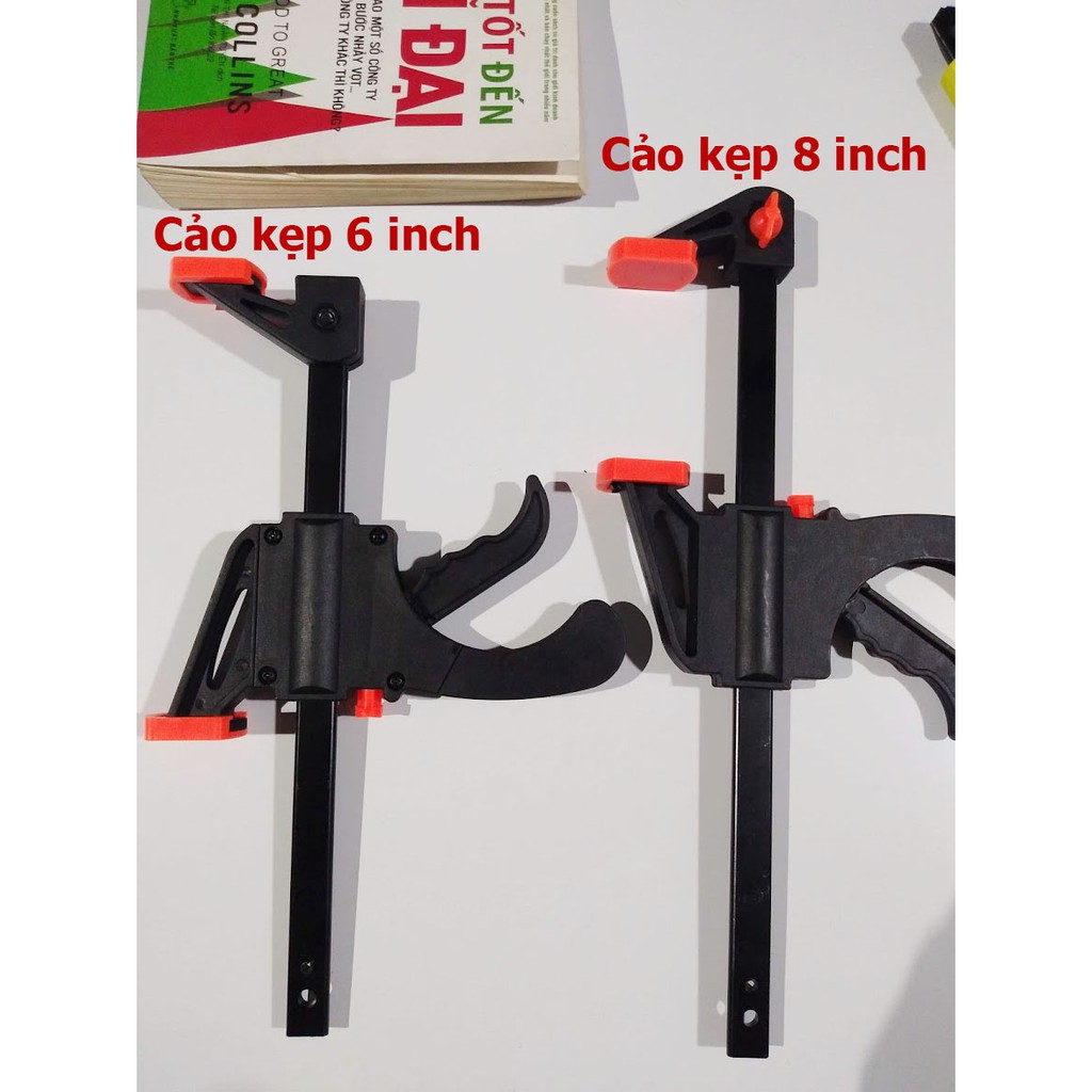 Cảo kẹp gỗ nhanh chữ F , độ kẹp rộng tối đa 10cm - 15cm và 21cm