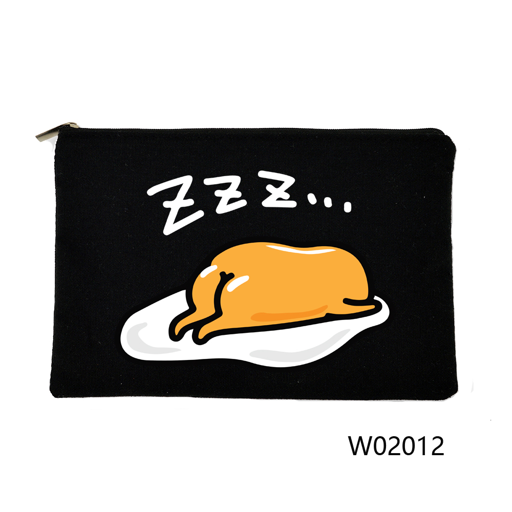 Gudetama Logo In Hoa Văn Nữ Du Lịch Túi Lưu Trữ đồ Vệ Sinh Cá Nhân Hoàn Thiện Túi Mỹ Phẩm Dễ Thương Túi Mỹ Phẩm Xách Tay