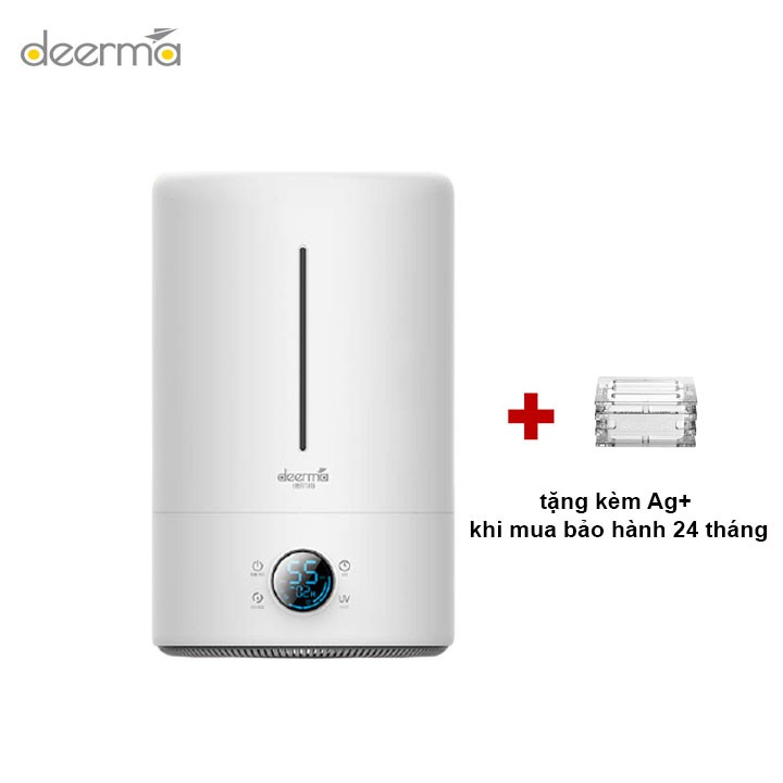 Máy Tạo Ẩm Phun Sương DEERMA F628s ( Diệt Khuẩn Nước Bằng Tia UV) kèm AG+ khi mua bảo hành 24 tháng