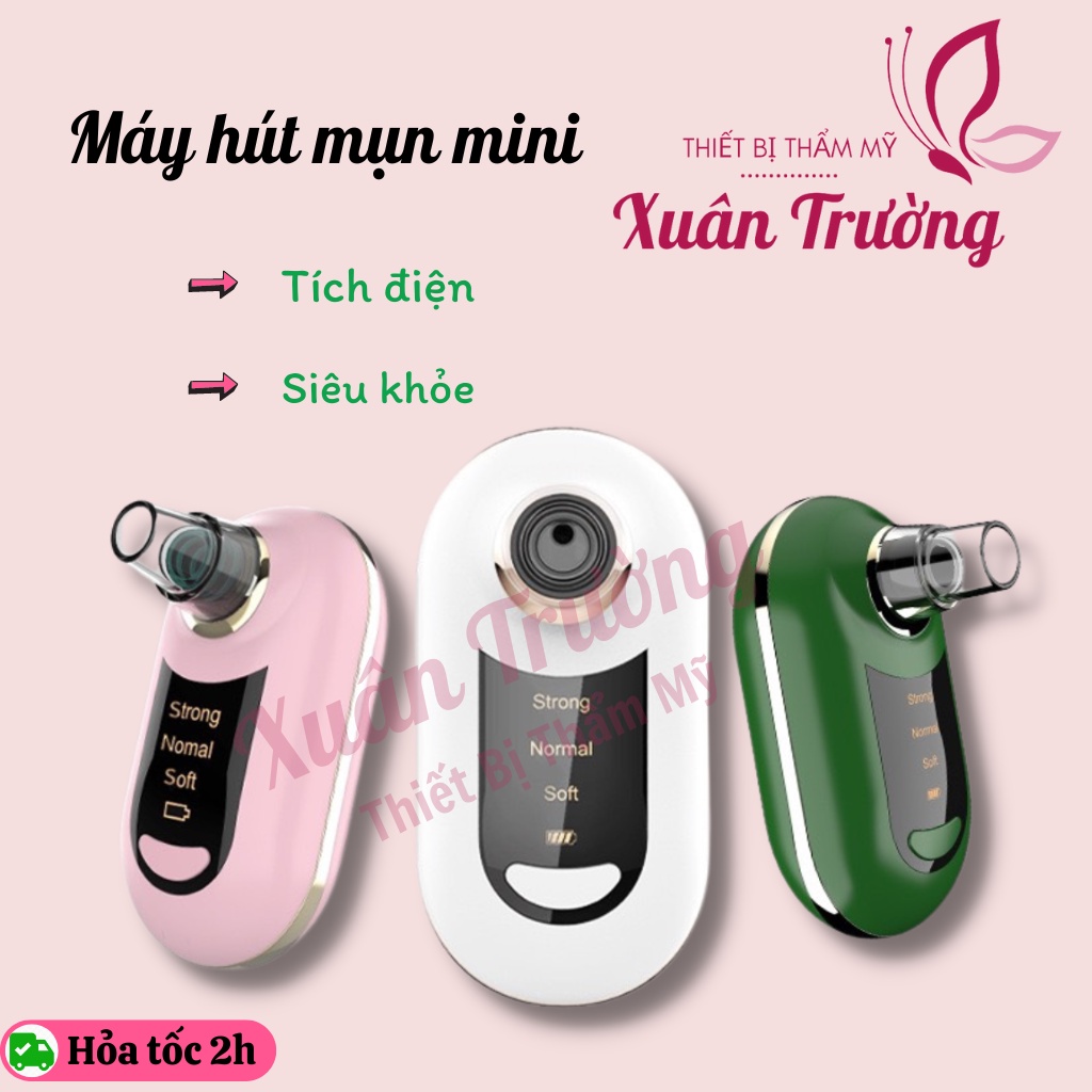 Máy Hút Mụn cầm tay tích điện cho cá nhân siêu khỏe