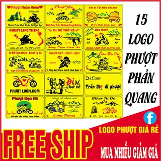 15 TEM PHƯỢT PHẢN QUANG TỔ ONG MẪU LOGO PHƯỢT PHẢN QUANG 3 LỚP CHỐNG NƯỚC