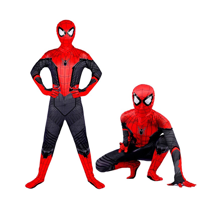 (Hàng Sẵn, Hỏa Tốc) Bộ Đồ Hóa Trang Siêu Nhân Người Nhện Cho Bé, Hóa Trang Spiderman