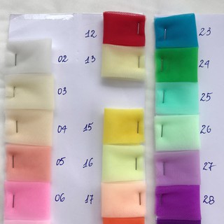 Vải voan lưới thường mã 02 - 20
