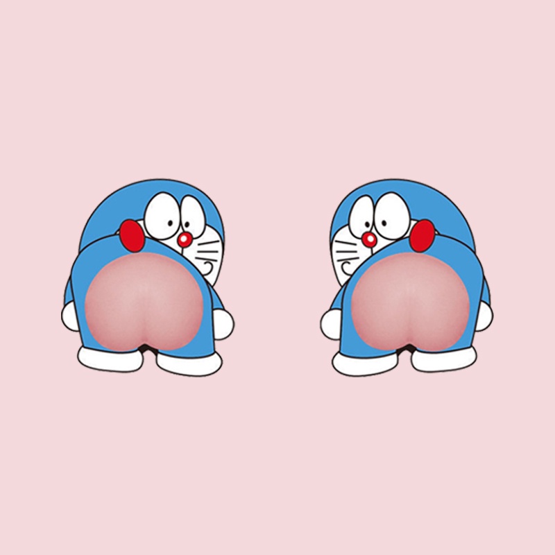 Bộ 2 Miếng Dán Cửa Xe Hơi Bằng Silicon Chống Va Chạm Chống Trầy Xước Ba Chiều Hình Cậu Bé Bút Chì Shin-Chan Dễ Thương | BigBuy360 - bigbuy360.vn