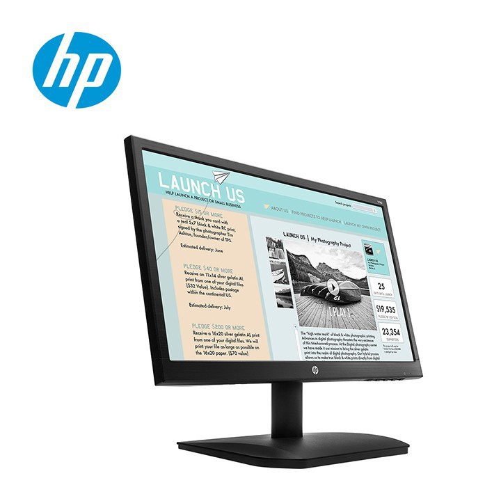 Màn hình vi tính HP V190 18.5-inch Monitor - Hàng Chính Hãng