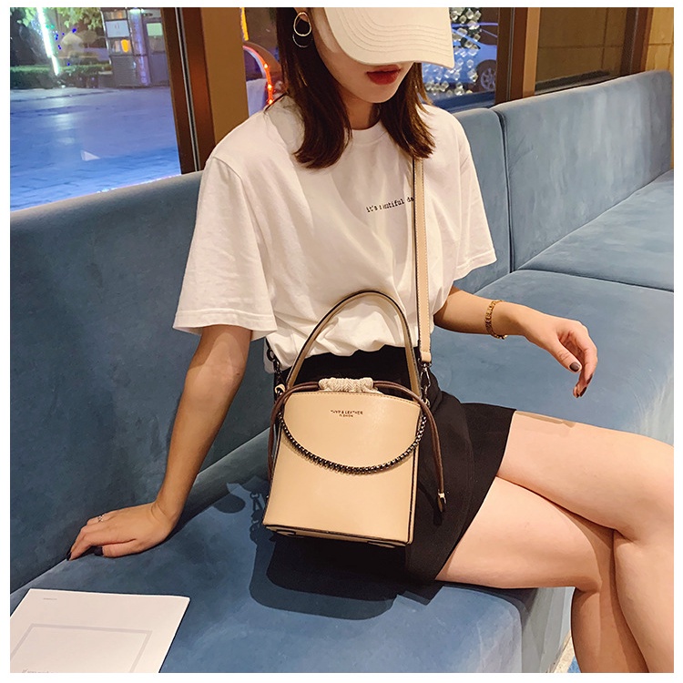 Túi Đeo Chéo Da pu Dây Xích Thời Trang Hàn Quốc Cho Nữ 2022