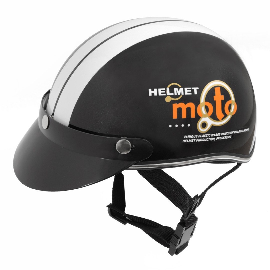 Mũ bảo hiểm nửa đầu Andes haly - tem moto