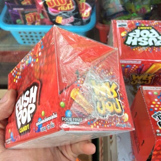 Hộp 12 Thỏi Kẹo Son PushPop 14g