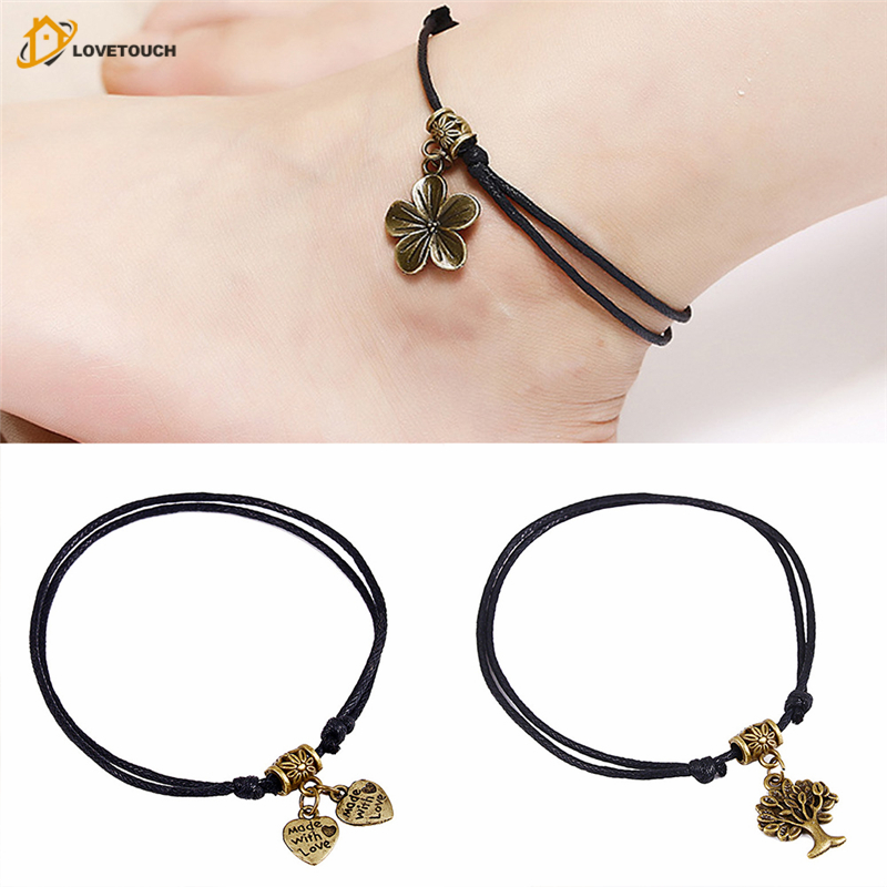 Lắc Chân Bện Dây Thời Trang Nữ Tính | BigBuy360 - bigbuy360.vn