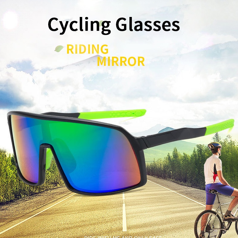 Kính Mát Chống Tia Uv400 Dùng Chạy Xe Đạp Ngoài Trời Cho Nam Và Nữ