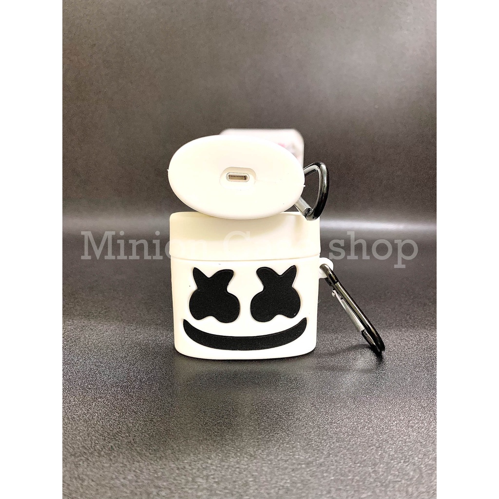 [Hàng loại 1] Ốp case Airpods 1/2, Airpods Pro DJ Marshmello silicon dẻo cao cấp