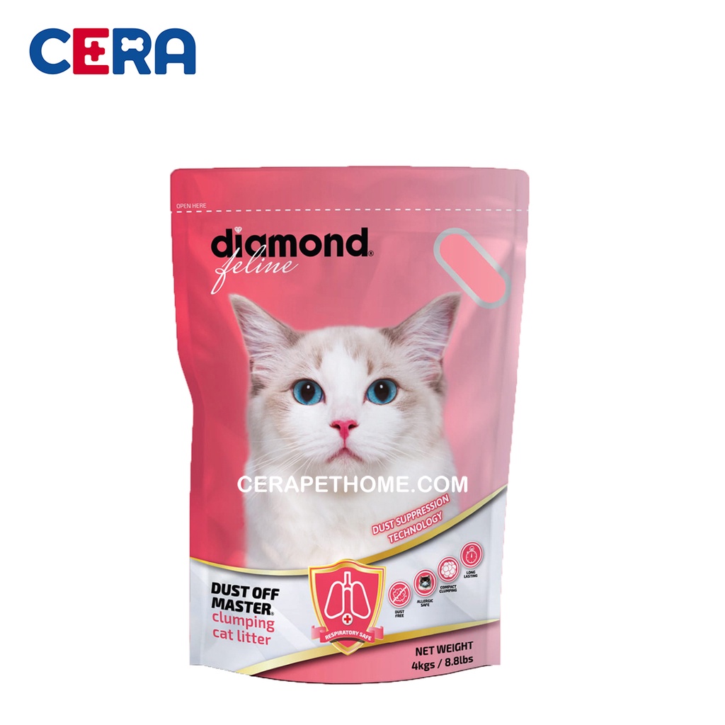 Cát Mèo Cao Cấp - Diamond Feline 8.8L