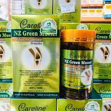 CARELINE Viên uống hỗ trợ xương khớp Careline Nz Green Musells  Hộp 60 viên Tinh chất vẹm xanh tươi Úc