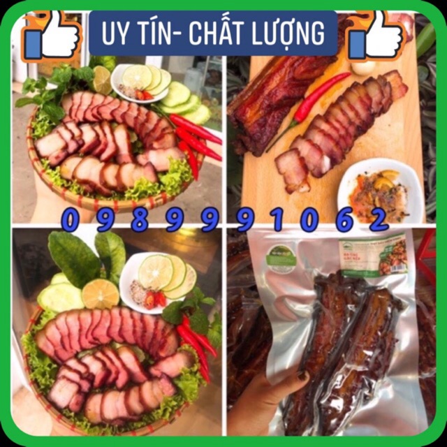 ĐẶC SẢN TÂY BẮC: BA CHỈ GÁC BẾP 500G