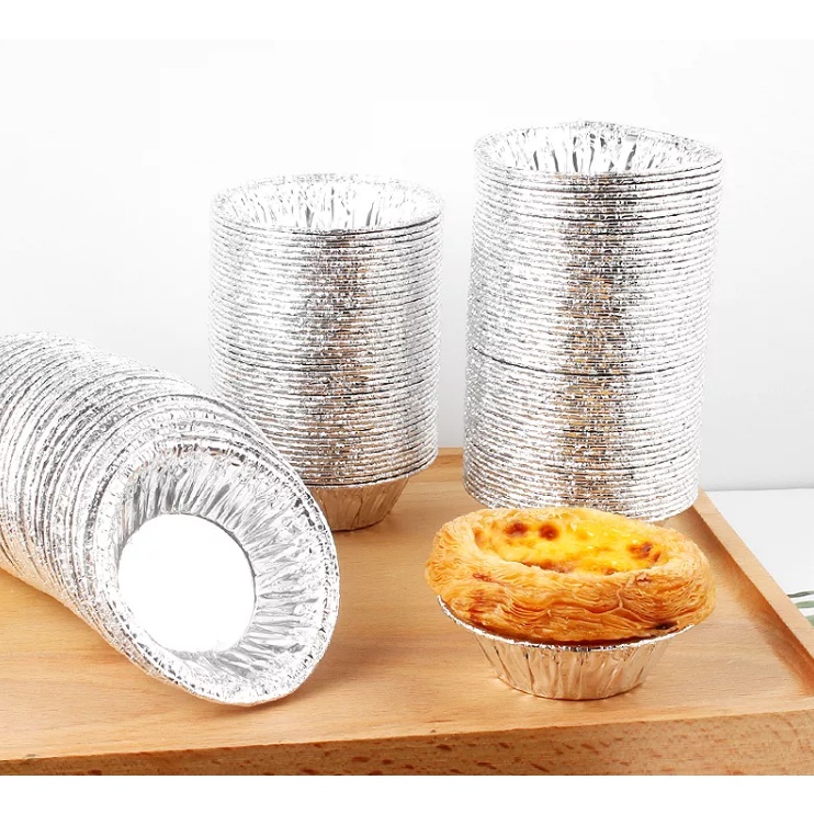 Set 250 chiếc chén bạc nướng trứng hàu bánh tiện dụng HM-T70