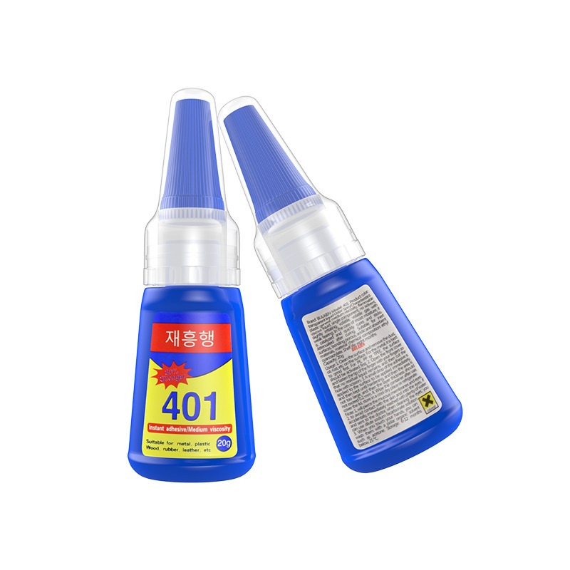 Keo 401 dán móng tay giả, đá, kim loại, gỗ, gốm, da, Thủy tinh, cao su, nhựa (Bulaien)